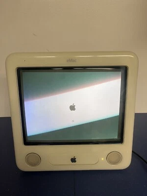 Vintage Apple eMac A1002 Power PC | POWERS ON UNTESTED - Image 1 of 4