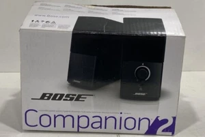 Bose Companion 2 (354495-1100) Series III Multimedia Speaker System Blk Open Box - Photo 1/5