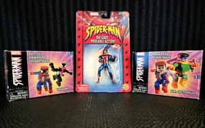Marvel Figure Bundle Includes Spider-Man / Venom / Dr Octopus (2002 / 2004) - Picture 1 of 9
