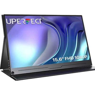 UPERFECT 15,6" 1920x1080 Tragbarer Monitor IPS Monitor USB C Gaming Monitor - Bild 1 von 4