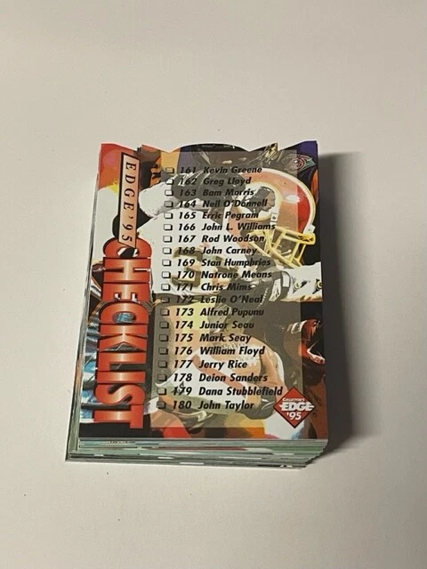 1995 Collectors Edge Die Cut Singles You Pick - Image 1 of 1