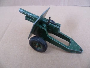 VINTAGE 1960's BRITAINS LTD 25 pdr DIECAST HOWITZER GUN, WITH WORKING ACTION. - Picture 1 of 10