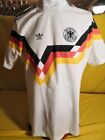 1990 WEST GERMAY NATIONAL HOME RARE VINTAGE SOCCER FOOTBALL JERSEY  S1-3