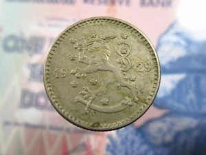 FINLAND 1 Markka 1929 KM30 World Coin h6906 - Picture 1 of 2