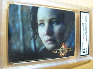 KATNISS EVERDEEN 2013 THE HUNGER GAMES # 11 GRADED 10 L@@@K - Picture 1 of 1