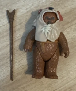 vintage Complete 1984 star wars Ewok  PAPLOO action figure last 17 rare - Picture 1 of 4