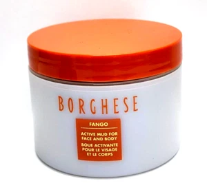 BORGHESE FANGO ACTIVE MUD FOR FACE AND BODY 6 oz plastic jar FREE SPONGE - Picture 1 of 3