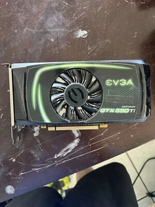 EVGA Nvidia GeForce GTX 550 TI 1GB DDR5 Video Card DVI HDMI PCI Express #X61 - Picture 1 of 4