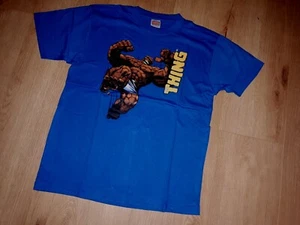 T Shirt Marvel Fantastic Four Das Ding The Thing blau Größe L neu/new - Bild 1 von 5