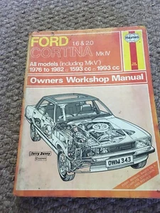 Ford Cortina Mk IV Haynes Manual 1976-1982 - Picture 1 of 1