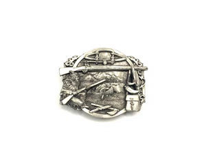 1984 SISKIYOU BUCKLE CO INC 0-29 BELT BUCKLE (AO2082771) Silver tone - Picture 1 of 7