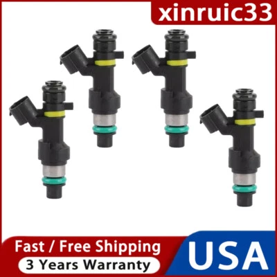 4X injetores de combustível para Nissan Cube 1.8L l4 2009 2010 2011 2012 2013 2014 - Imagem 1 de 4