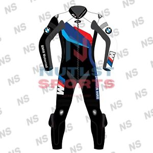 BMW Alpino Customized Motorbike Motorcycle Cowhide Leather Racing Suit