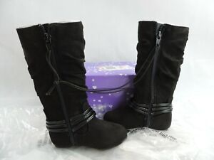 Okie Dokie Baby Toddler Size 5M Black Boots Lil Haven New in Box