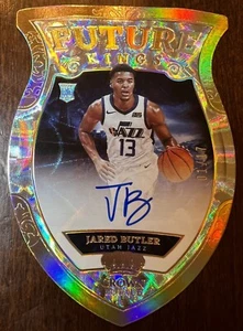 JARED BUTLER 2021-22 CROWN ROYALE AUTO On Card FUTURE KING #/17 RC JAZZ SSP FOTL - Picture 1 of 7