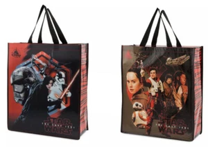 Star Wars Ep VIII: The Last Jedi Movie JUMBO LG Tote Bag Holographic side Disney - Picture 1 of 6