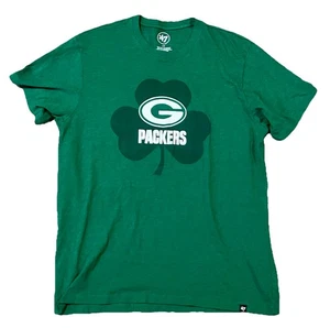 Green Bay Packers — St. Patrick’s Day ‘47 T-Shirt — Size Men’s Large - Picture 1 of 3