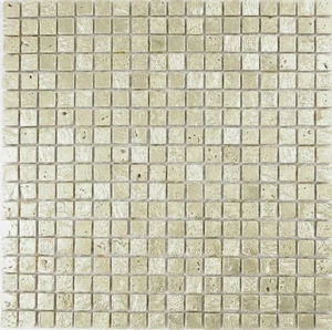 Mosaico piedra resina oro baño espejo azulejo protección contra salpicaduras | 88-0707 | 10 esteras - Imagen 1 de 5