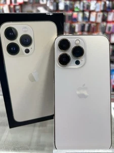 Used - Apple iPhone 13 Pro 128gb (unlocked ) Gold - 100% Battery Health - Zdjęcie 1 z 6