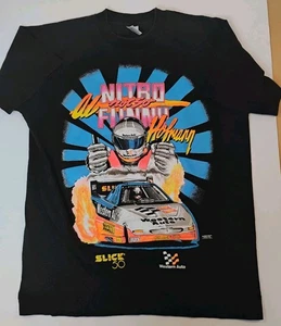 Vintage 90s NHRA T-Shirt Herren Large Nitro Not So Funny Al Hoffman NHRA Drag Race - Bild 1 von 3