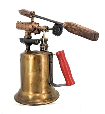 Antigua antorcha de gas Clayton & Lambert MFG Co. 1921 muy bonita de 10,5" Foto 1 de 4