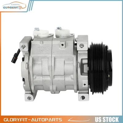 A/C AC Compressor For Suzuki Aerio 2002 2003 2004 2005 2006 2007 - Image 1 of 4