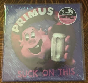 SEALED~12" LP~ BLUE VINYL/3D ART WORK~ RSD~ PRIMUS~ 2020~ SUCK ON THIS~LIMITED - Picture 1 of 8