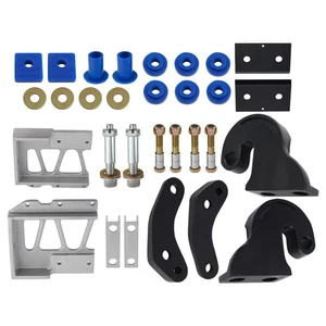 Lower Upper Hood Pivot & Hood Hinge Pivot Bolt Bushing Bracket Kit For Peterbilt - Picture 1 of 18