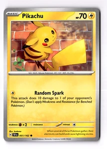 Pikachu 051/162 Sv05: Temporal Forces Regular - Picture 1 of 3