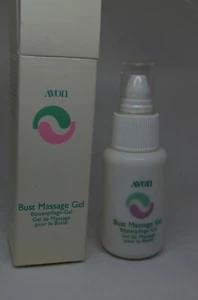 ANCIENNE VINTAGE FLACON AVON CREME DE MASSAGE GEL BUSTE - Picture 1 of 2