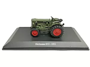 1951 Hurlimann H12 Tractor 1:43 Die Cast with Showcase Universal Hobbies UH6052 - Picture 1 of 8