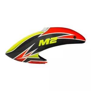 Microheli Airbrush Carbon Fiber Warrior Canopy - OMP Hobby M2 / EVO / MK2 - Picture 1 of 3