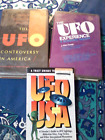 Vintage UFO lot HC books first editions library copies 1975 Jacobs &amp; 1972 Hynek