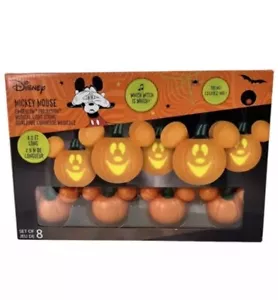 Disney Mickey Mouse musikalische Kürbis leichte Saite Emoteglow Projektion Halloween - Bild 1 von 10