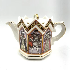 Tetera De Colección James Sadler" Re Enrico VIII E Le Sue 6 Esposas" Vintage - Imagen 1 de 8
