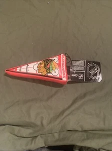 Chicago Blackhawks Plush Pennant Good Stuff Licensed Vintage New w/ Tags *READ - Picture 1 of 6
