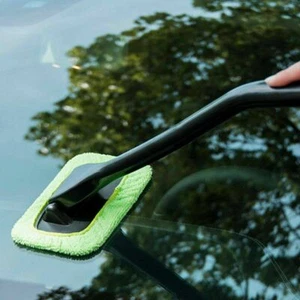 Microfiber Windshield Clean Car Auto Wiper Cleaner Glass Window Tool Brush Kit - Picture 1 of 12
