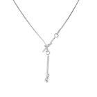 Minimalist Knotted Tassel Necklace - Stainless Steel Chain Necklace Women Fashio