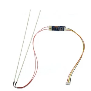 19in LED Backlight Lamps Update Double LED Strips Strip Lights & Driver & Cable - Picture 1 of 8