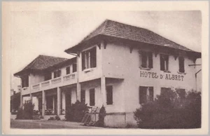 VIEUX BOUCAU les Bains 40 Hôtel d'Albert CPA sépia non-circulée vers 1930-1940 - Picture 1 of 2
