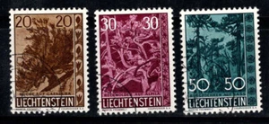 Liechtenstein 1960 Mi. 399-401 Used 100% trees, flora - Picture 1 of 1