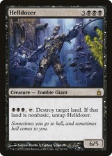 Helldozer Ravnica: City of Guilds NM Black Rare MAGIC GATHERING CARD ABUGames