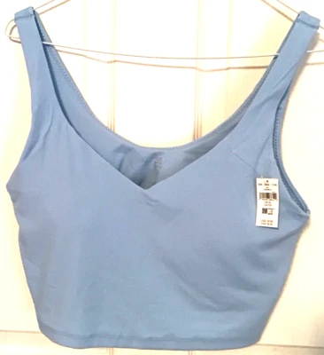 Sujetador deportivo ~ Talla XL ~ OFFLINE por Aerie ~ Real Me Longline ~ Azul claro ~ Nuevo con etiquetas Foto 1 de 4