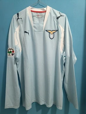 maglia Lazio match worn m/l n.24 used Ledesma in Lazio / Parma st.2007/2008. - Immagine 1 di 4