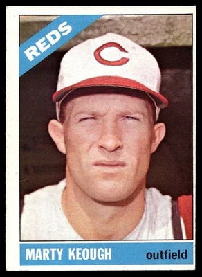 1966 Topps Marty Keough #334 Cincinnati Reds - Image 1 of 2