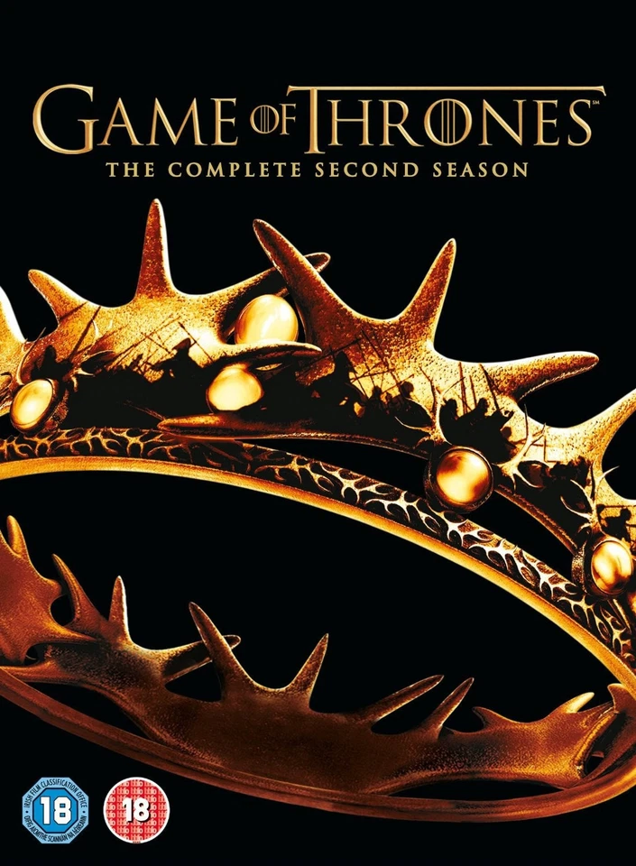 Game of Thrones The Complete Second Season 5051892122160 DVD Region 2