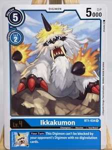 Digimon Ikkakumon R BT1-034 Raro | Lanzamiento Especial 1.0 Paquete Fresco - Imagen 1 de 2