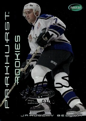 Jaroslav Bednar - Signed 2001-02 Parkhurst All-Star Fantasy /10 Rookie Card #255 - Image 1 of 2