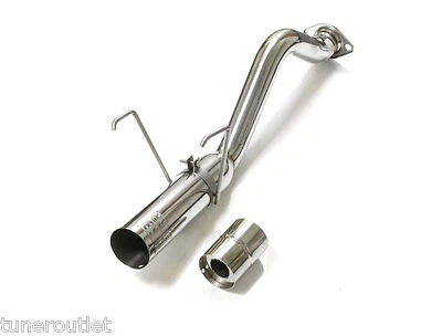 M2 HORNET HONDA CIVIC 2.0 TYPE R EP3 90MM TIP EXHAUST BACK BOX + BUNG 2.5" Y2842 - Image 1 of 4