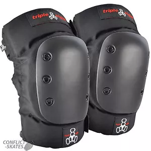 DREIFACH ACHT ""KP-22" Knieschützer Roller Derby Skateboard Snowboard BMX S M L oder XL - Bild 1 von 5